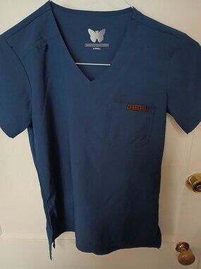 Womens Monarch Uniforms Scrubs Top-Extra Small